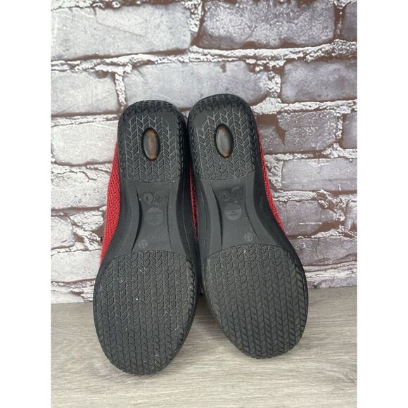 Arcopedico Lightweight Red Knit Lace Up Comfort Sneakers Women’s Sz 43EU/12M US - Picture 9 of 16